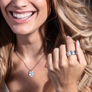 Alternative view of COIN Kette Mini - Kette mit Gravur