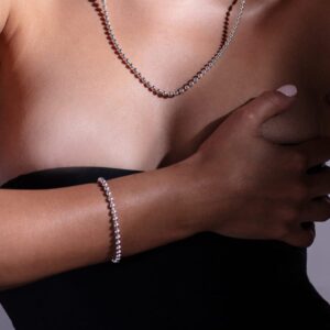 Alternative view of BULLET Kugelkette 4mm - Kette mit Gravur