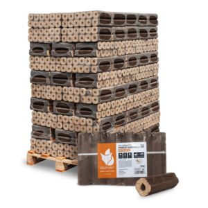 Holzbriketts PiniKay Octagon 96 x 10 kg